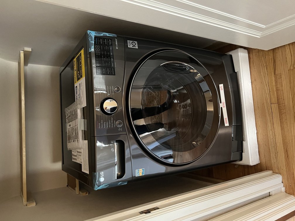 Washer and dryer